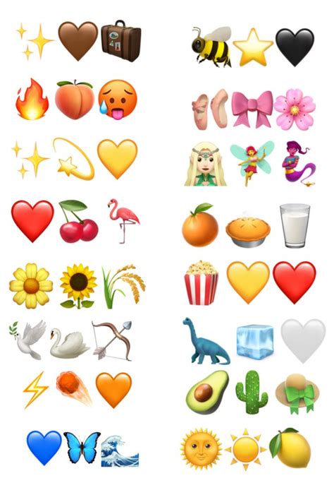 emoji combinations